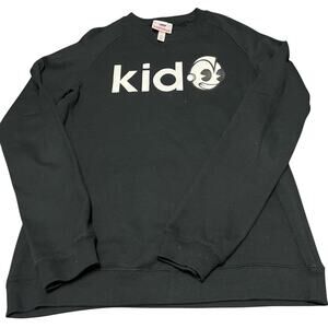Kidrobot Men’s Small Black Long Sleeve Crewneck Cotton Rare